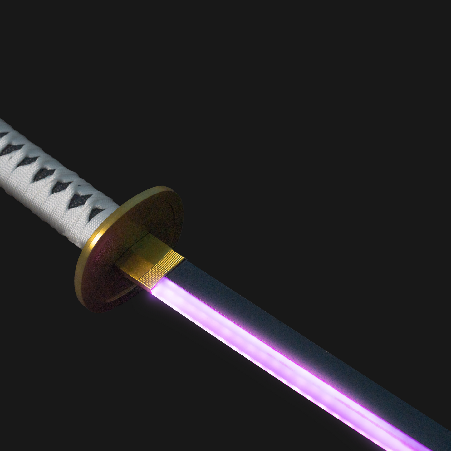 One Piece Zoro Wado Ichimonji Neon LED Katana – 100cm Life-Size Light-Up Anime Sword for Cosplay, Display & Training | Elegant Gift for Fans, Kids, Teens & Collectors