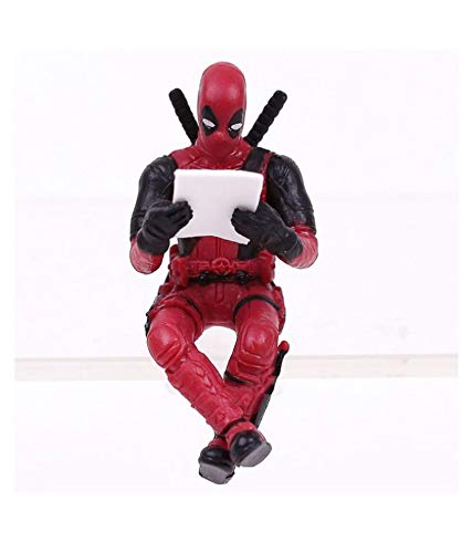 deadpool mini reading pose  action figure