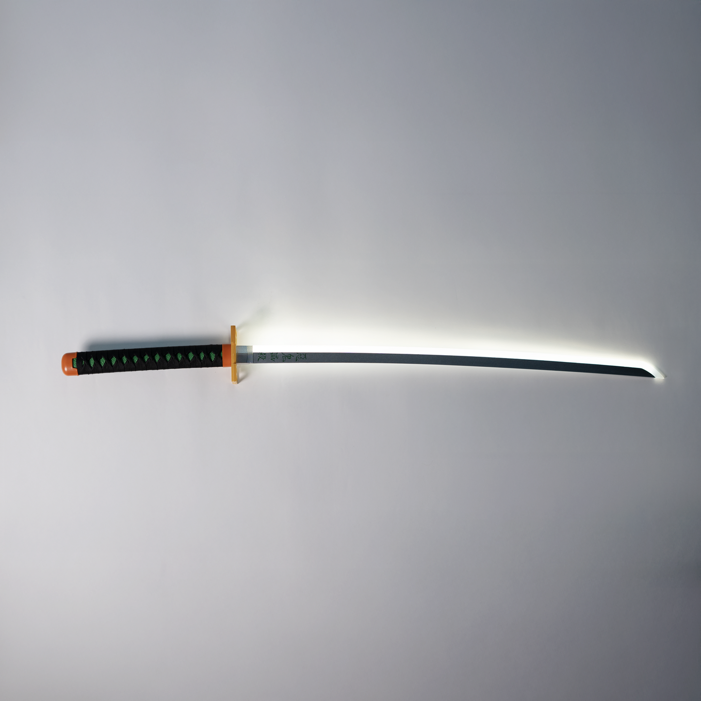 Demon Slayer Muichiro Tokito Neon LED Katana – 100cm Life-Size Light-Up Anime Sword for Cosplay, Display & Training | Elegant Gift for Fans, Kids, Teens & Collectors