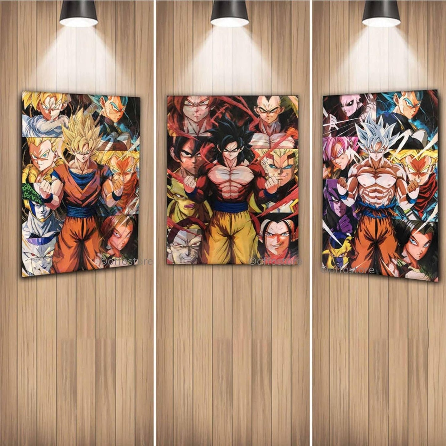 Dragon Ball Z Anime 3D Poster Big Size 57 x 40 cm