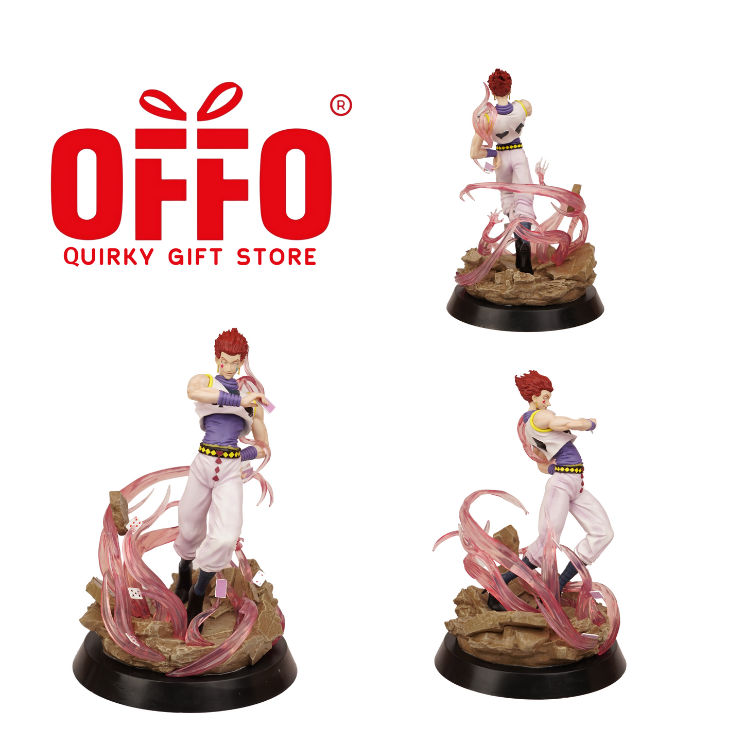 Hunter x Hunter Hisoka 2 Heads Action Figure [35 cm]