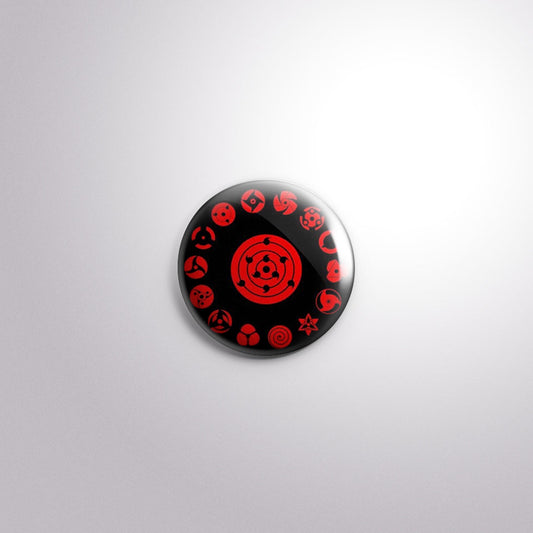 Naruto Scratch-Proof Button Badge