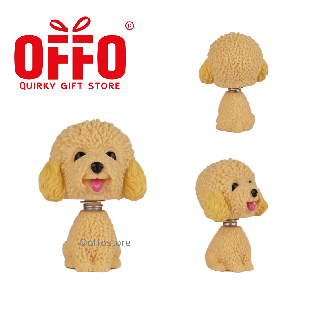 Cute Puppy Car Decoration BobbleHead-A