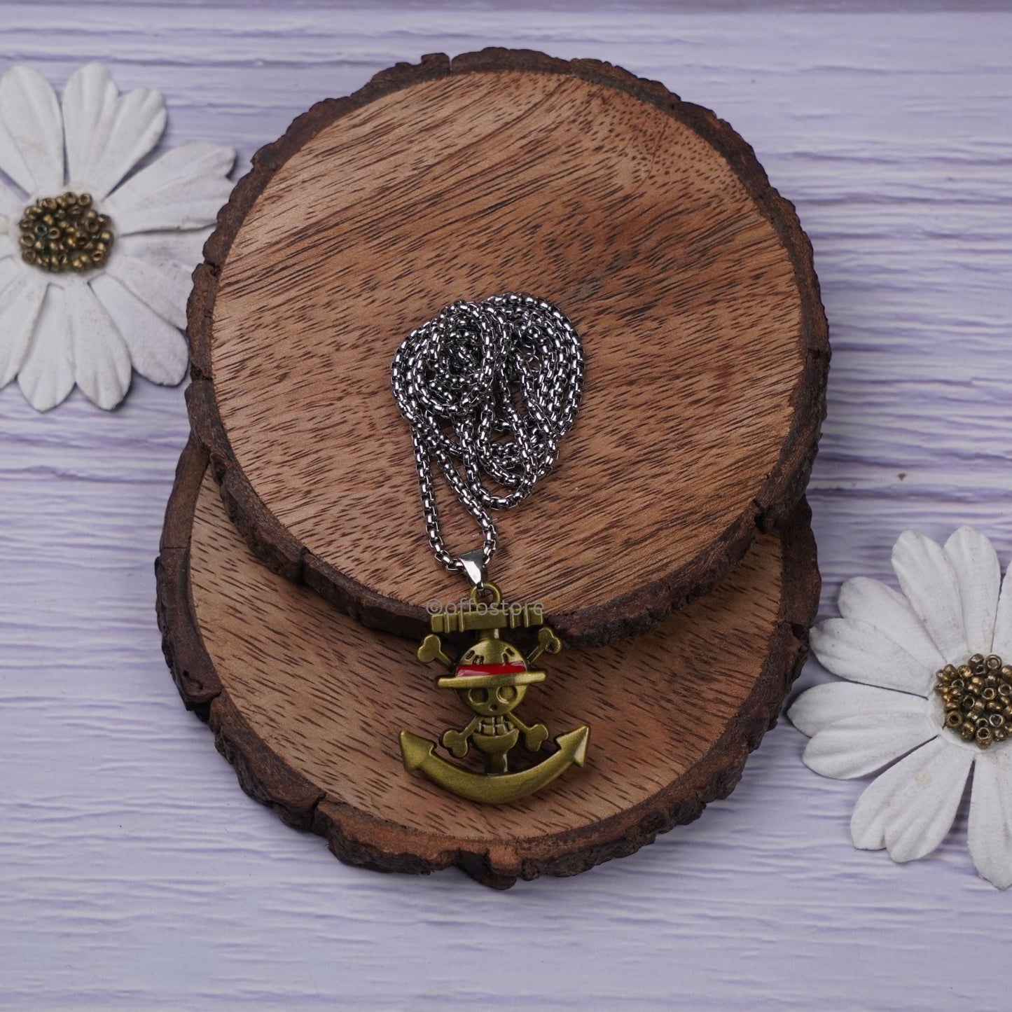 One Piece Anime Strawhat Pirates Jolly Roger Locket