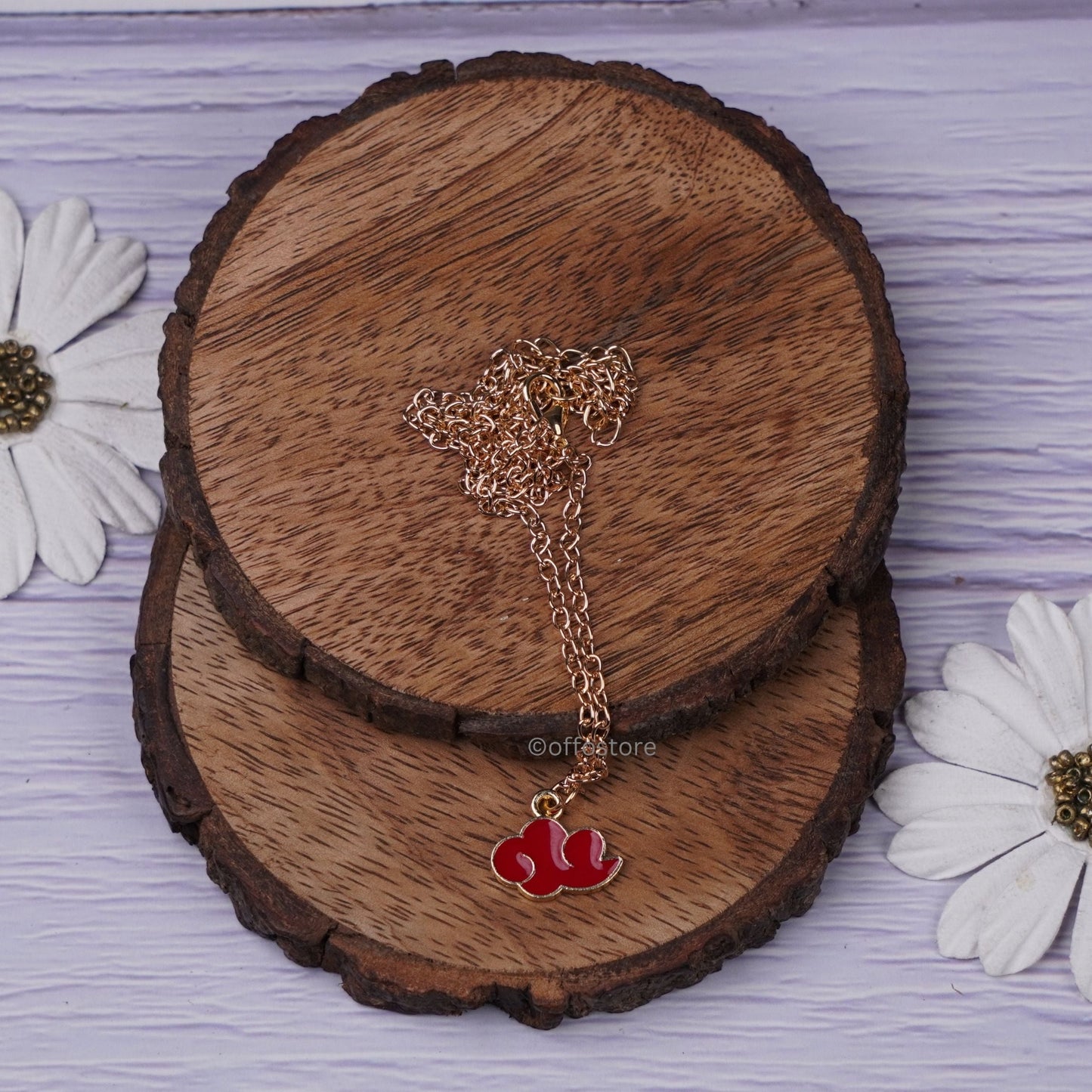 Naruto Anime Akatsuki Locket Gold