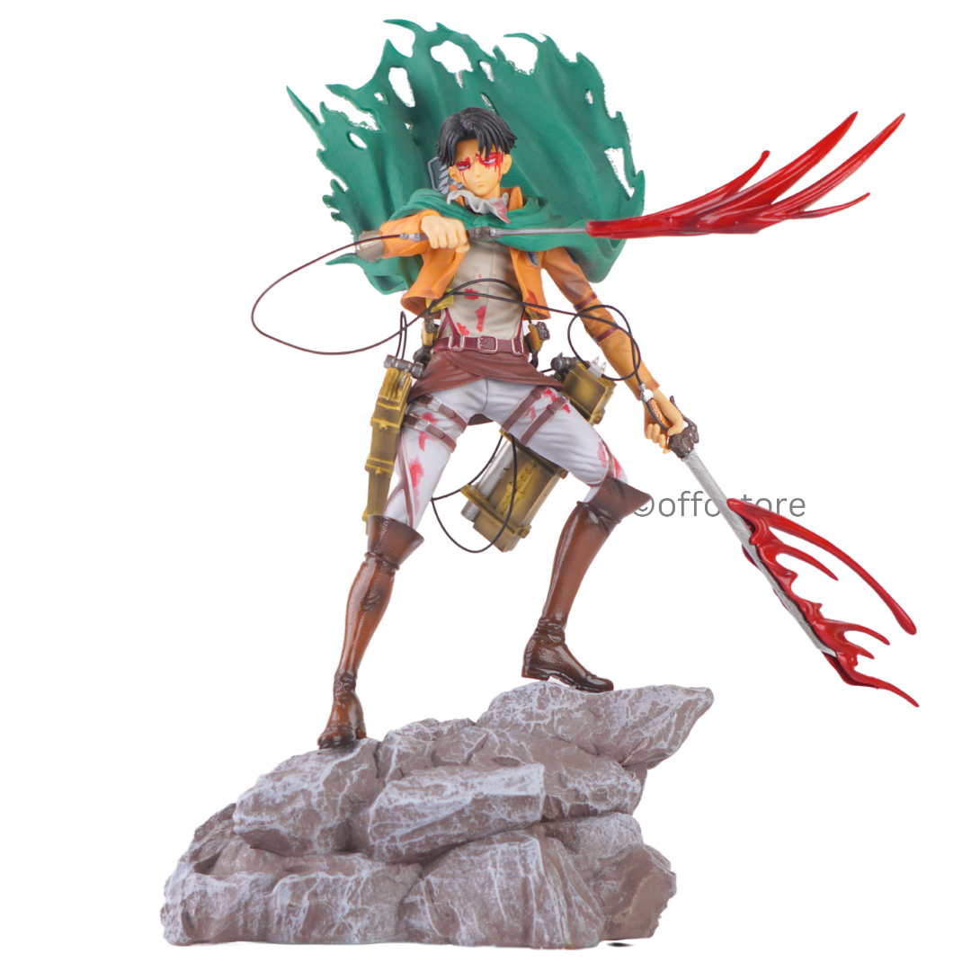 Attack On Titan Anime Levi Ackerman Action Figure