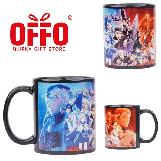 Black clover - Black Ceramic Mug