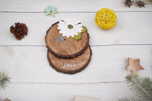 BTS Jimin Silver Locket