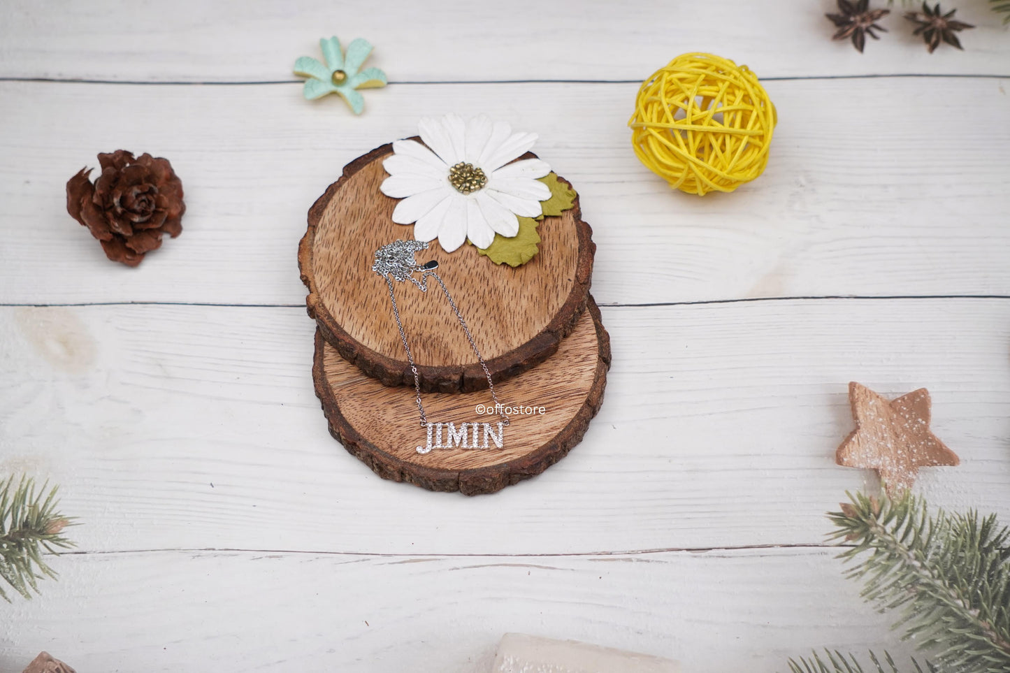 BTS Jimin Silver Locket