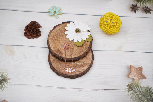 BTS Suga Rose Gold Locket