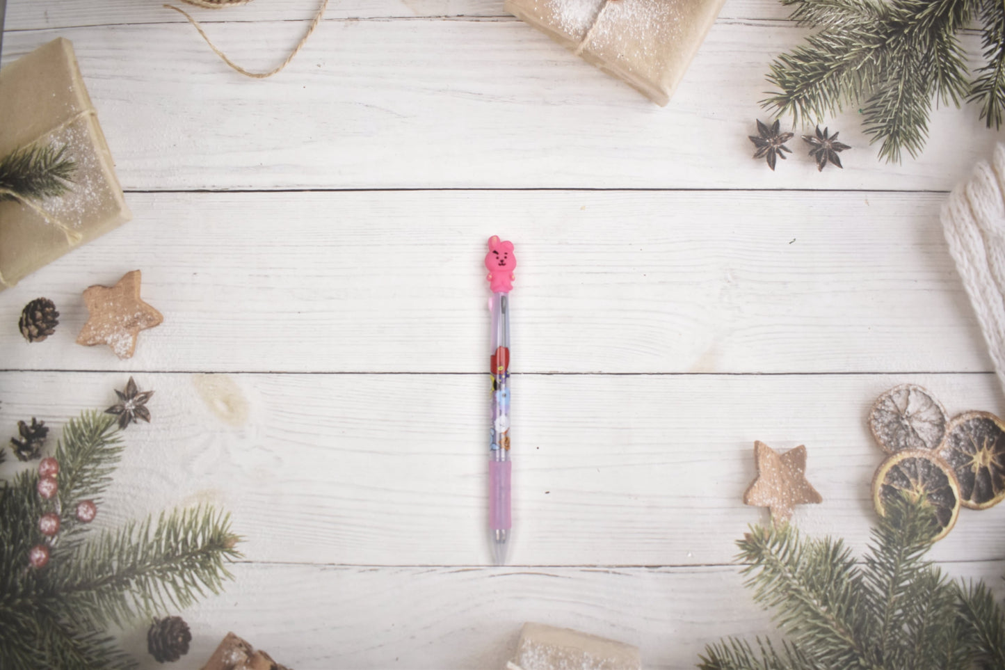 BTS BT21 Cooky 3 Colored Pen