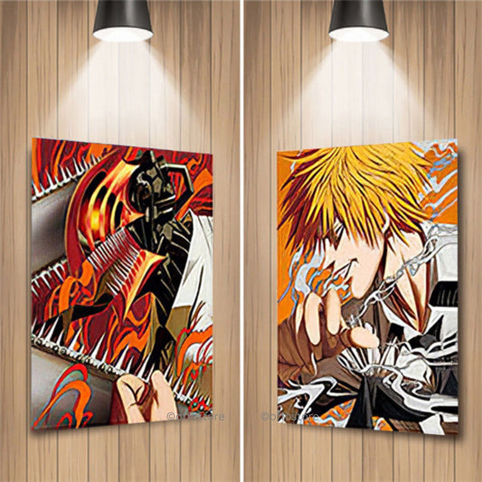 Chainsaw Man Anime 3D Poster