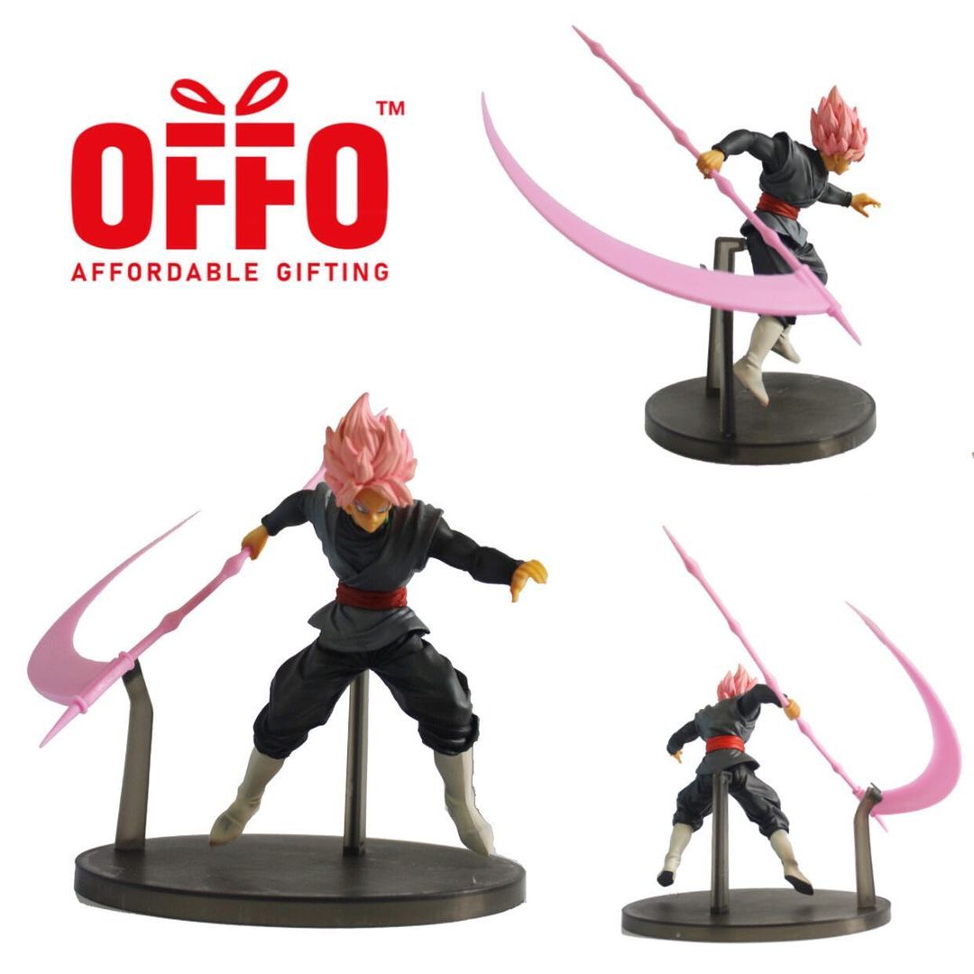 Dragon Ball Z Anime Black Goku Rose Action Figure [15cm]