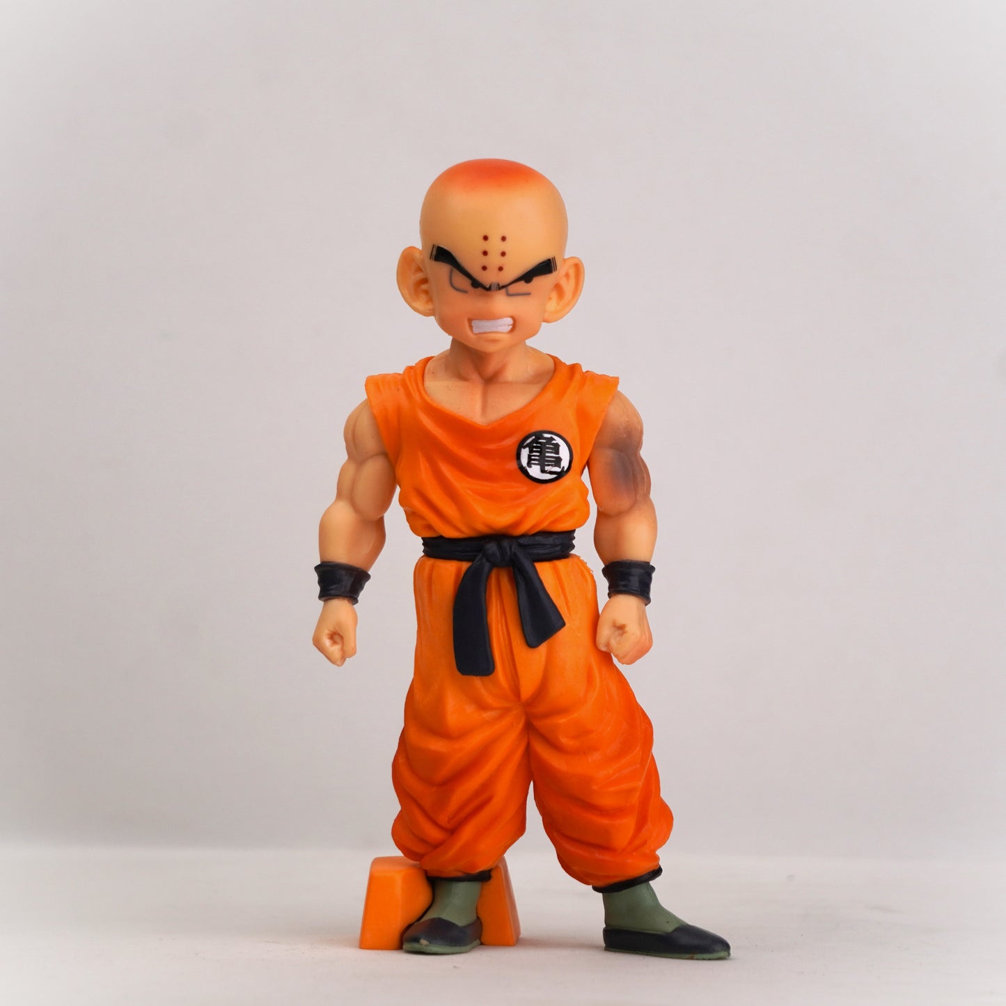 Dragon Ball Z Krillin Action Figure – Premium Collectible for Car Dashboard, Home Decor, Office Desk & Study Table – Ideal Gift for Fans & Collectors