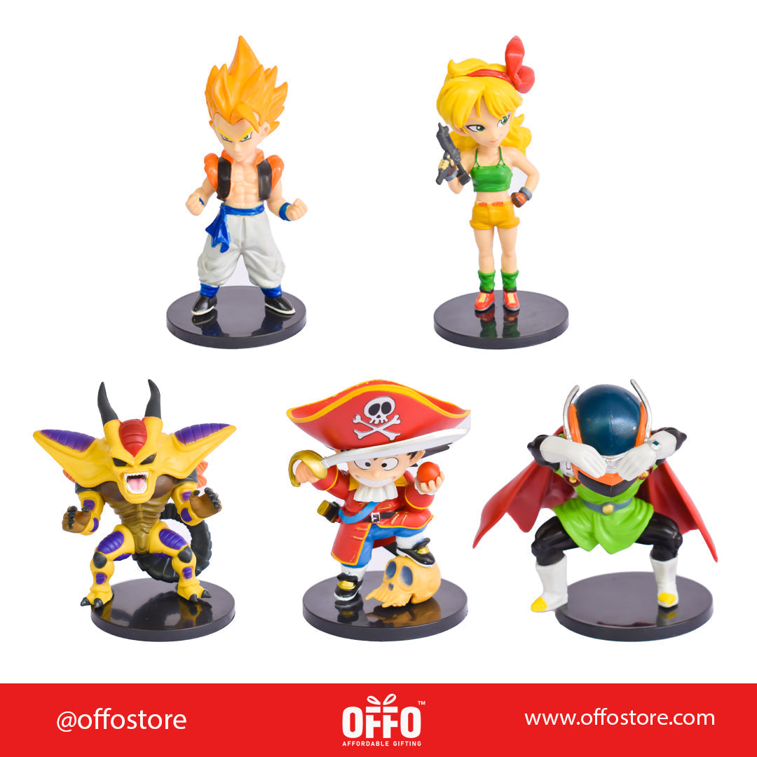 Dragon Ball Z Anime - Chibbi Figure [Set of 5] (8-12cm)