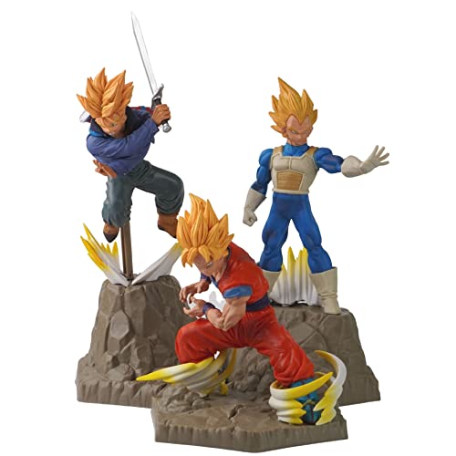 Dragon Ball Z Anime Set Of 3 Action Figures