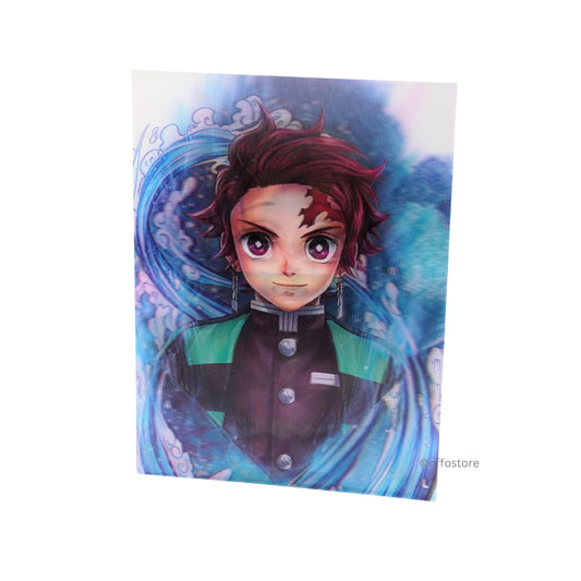 Demon Slayer Anime 3D Poster - C