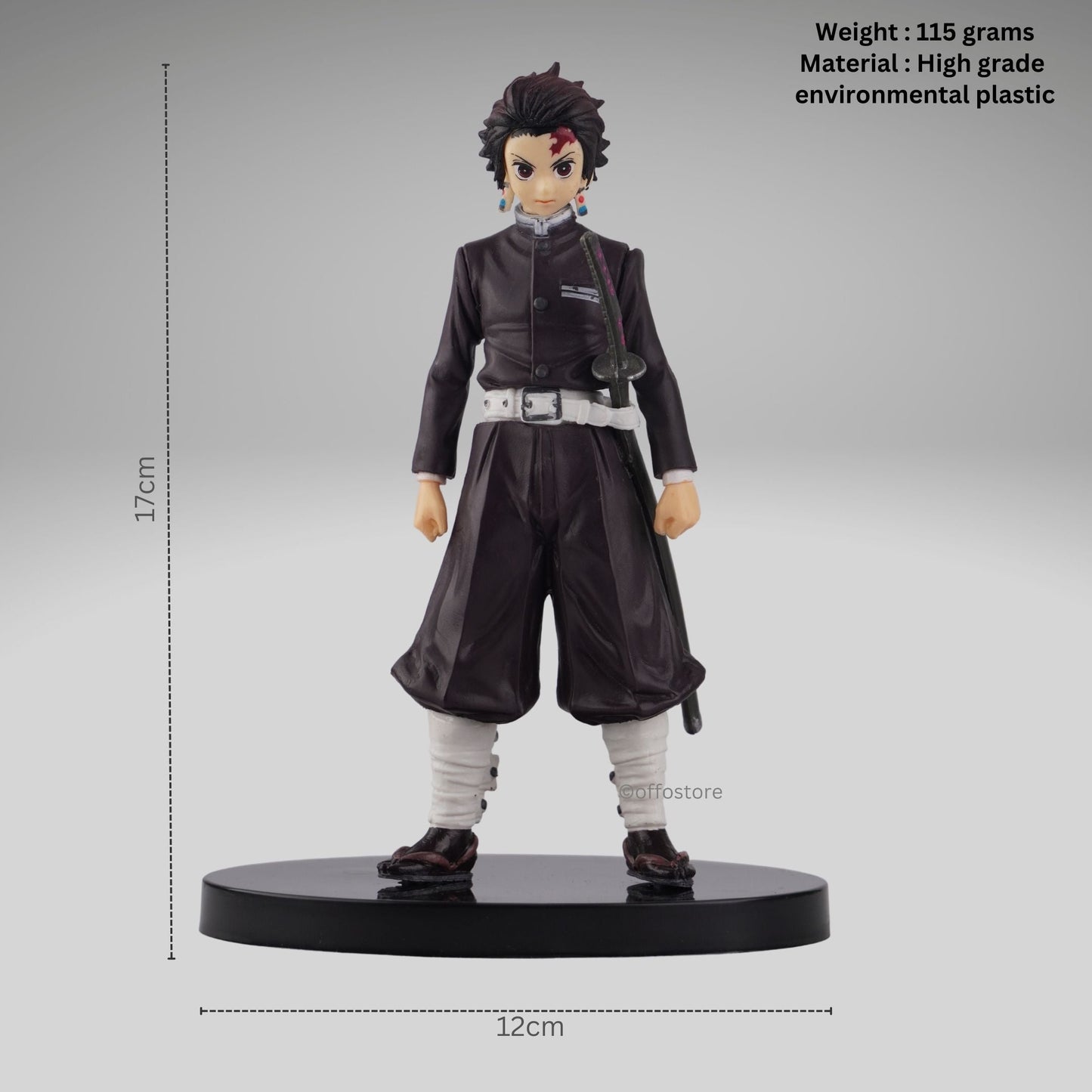 Demon Slayer Anime Tanjiro Kamado - B Action Figure [17cm]