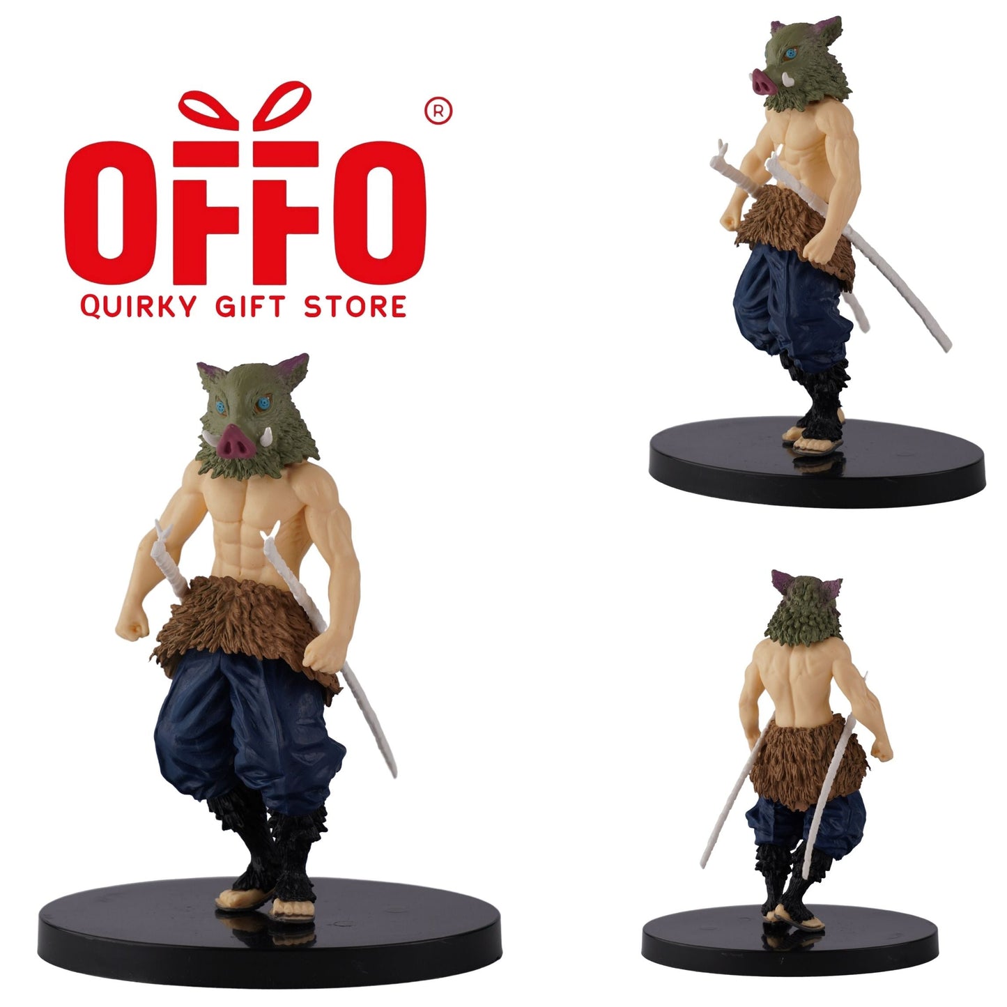 Demon Slayer Anime Hashibira Inosuke Action Figure [17cm]