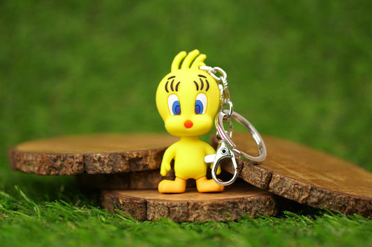Tweety Rubber Keychain