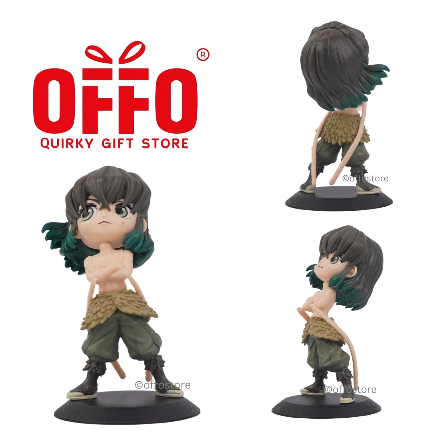 Demon Slayer Anime Hashibira Inosuke Action Figure