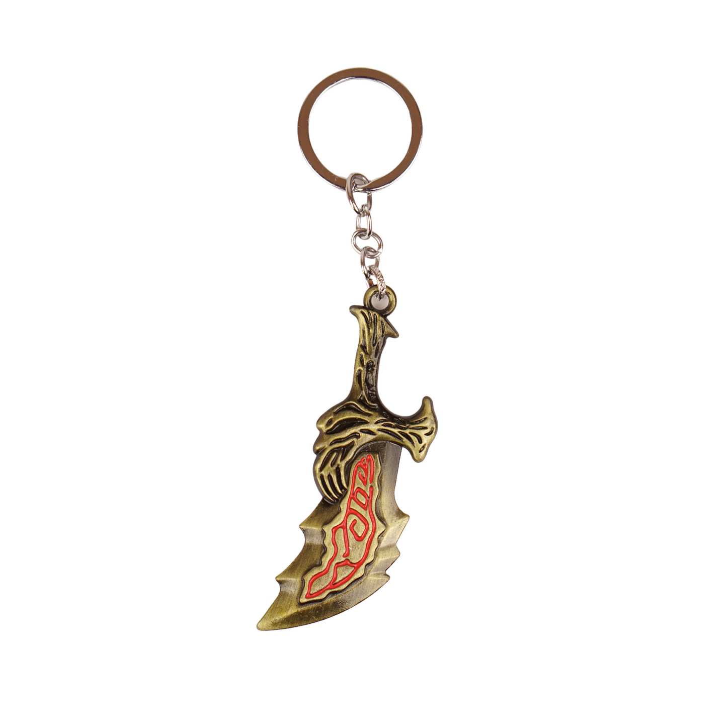 God Of War Metal Keychain