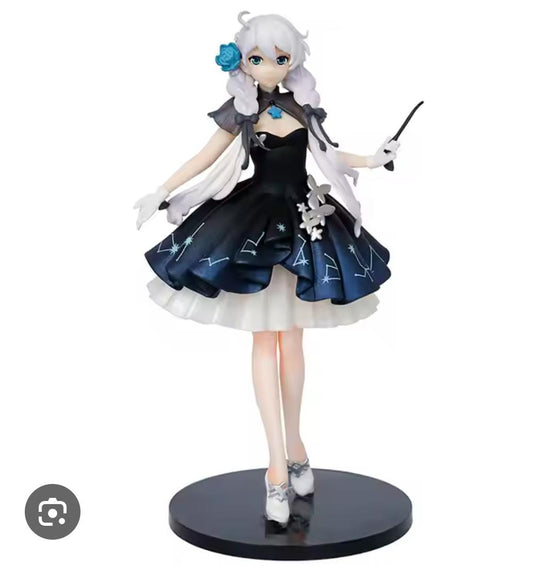 Kiana Kaslana Standing Action Figure – Honkai Impact Anime Collectible Toy for Fans & Gamers, Detailed Character Figurine for Display, Gifts, and Collection
