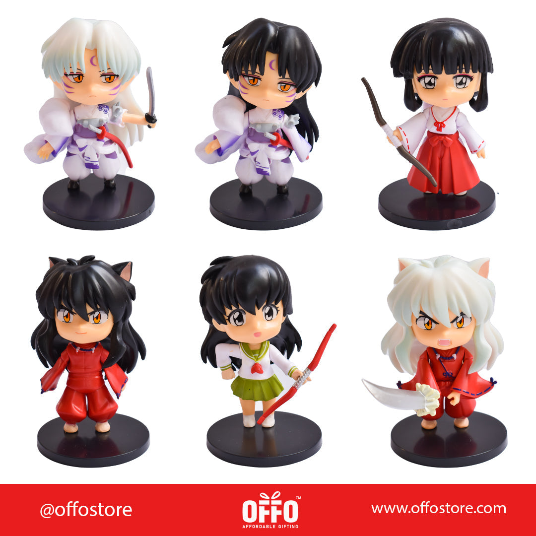 Inuyasha Anime - Chibbi Figure [Set of 6] (9cm)