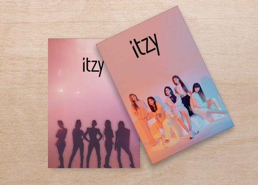 Itzy Velvet Finish A5 Notebook
