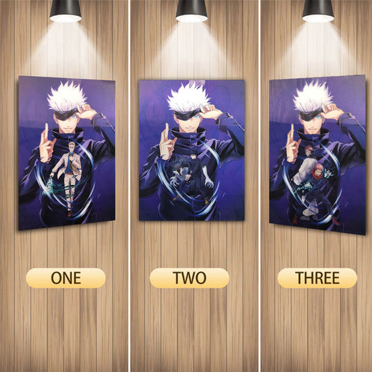 Jujutsu Kaisen Anime 3D Poster - A