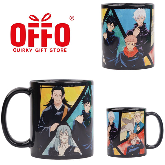 Jujutsu Kaisen - Black Ceramic Mug