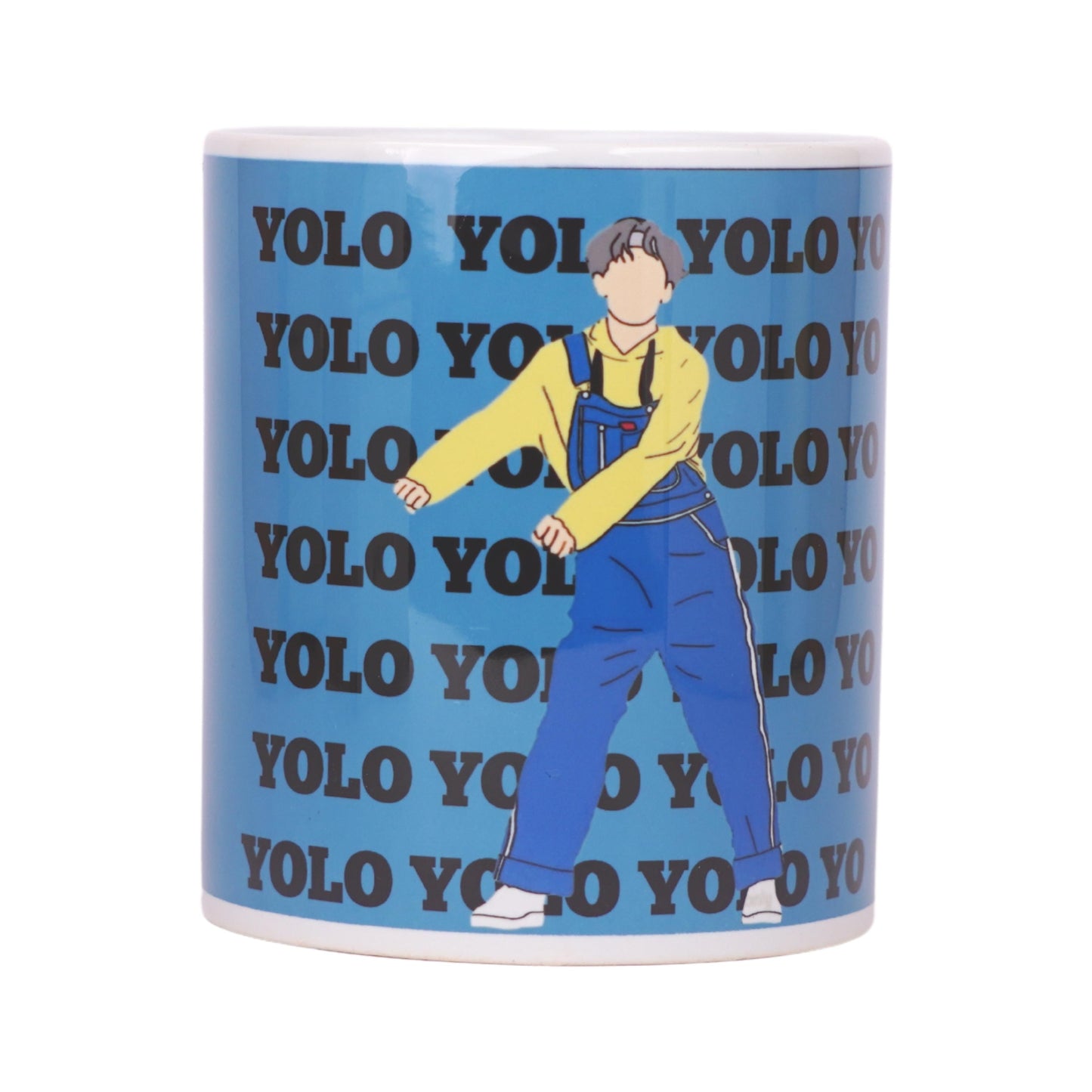 K-Pop Yolo White - Ceramic Mug