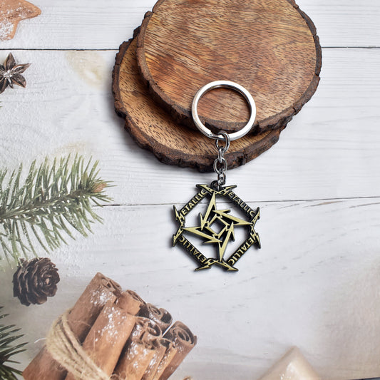 Metallica Metal Keychain