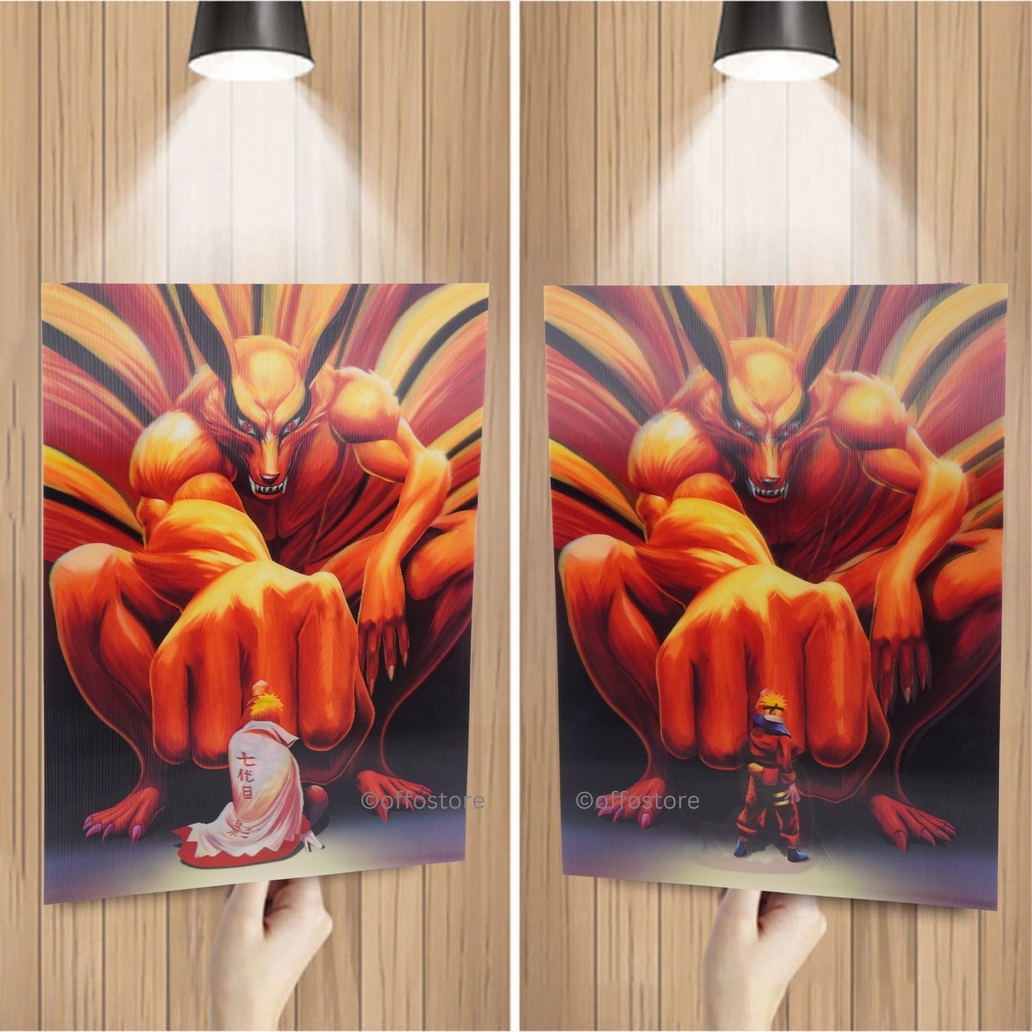 Naruto Anime 3D Poster - A