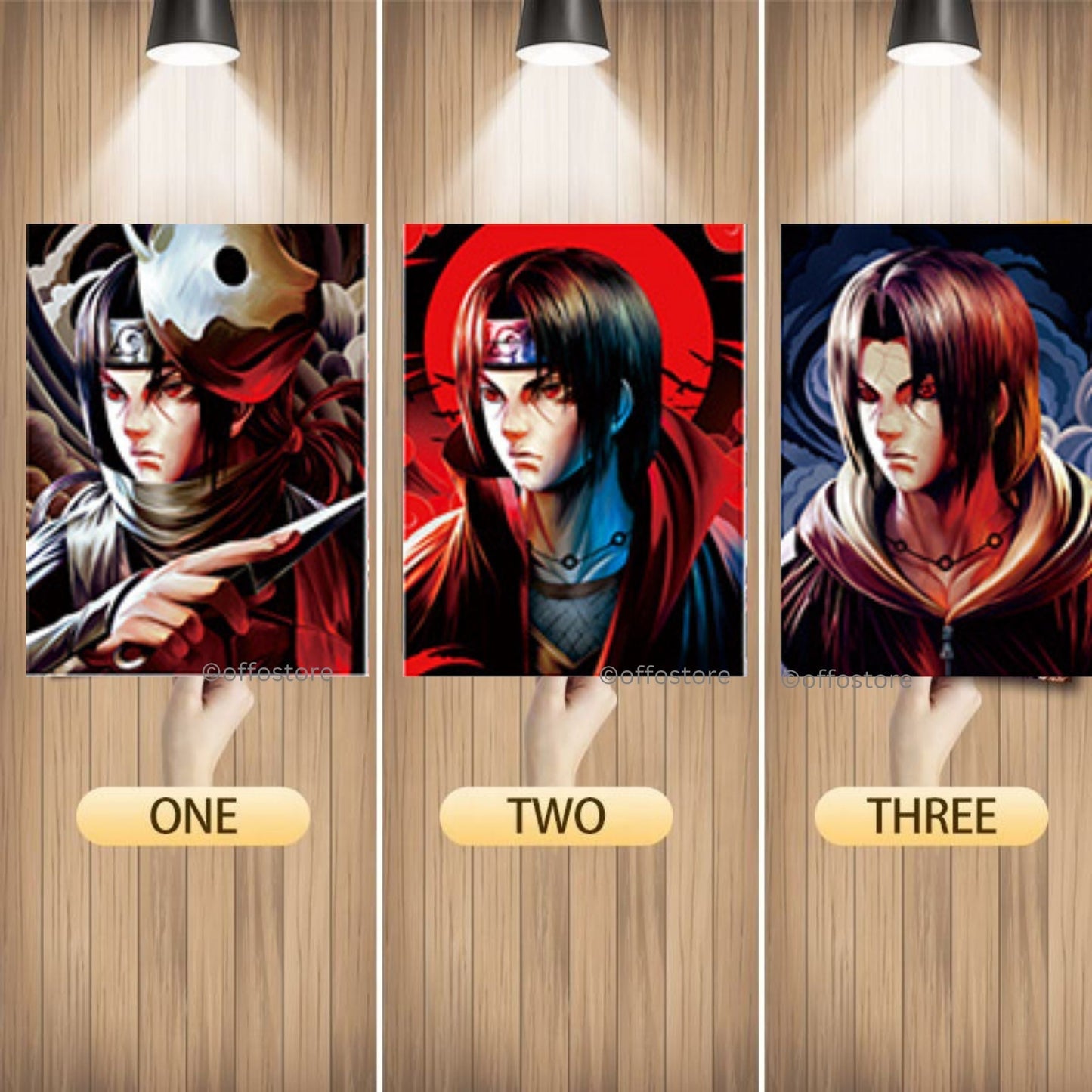 Naruto Anime 3D Poster - D