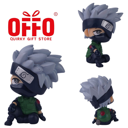 Naruto Anime Kakashi Hatake Sitting Action Figure [9cm]