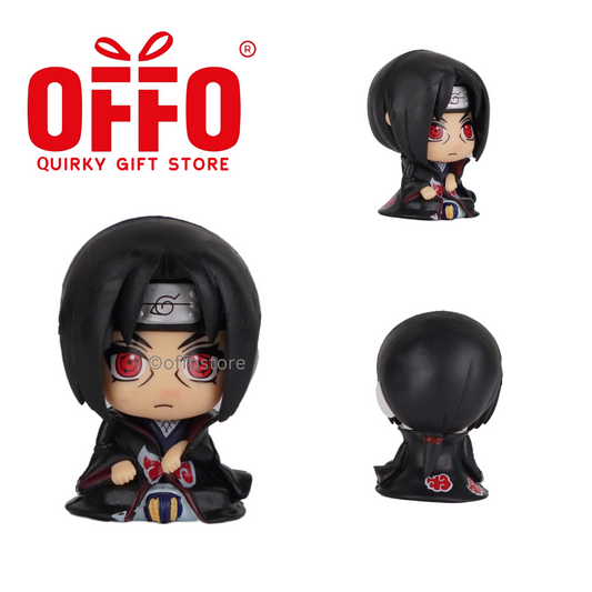 Naruto Anime Itachi Sitting Mini Action Figure