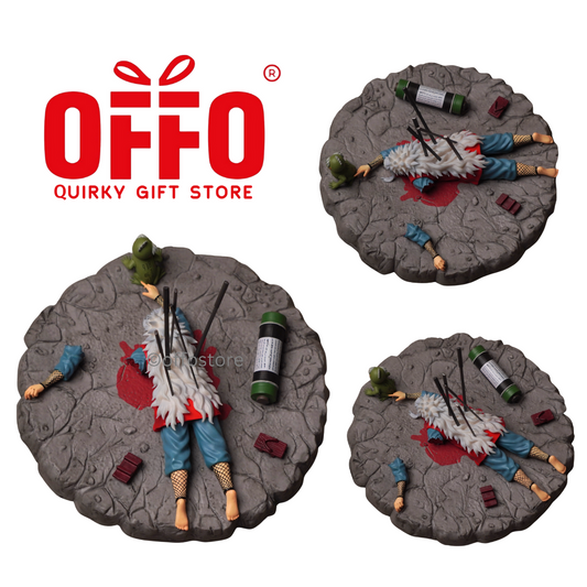 Naruto Anime Jiraya Death Scene Action Figure