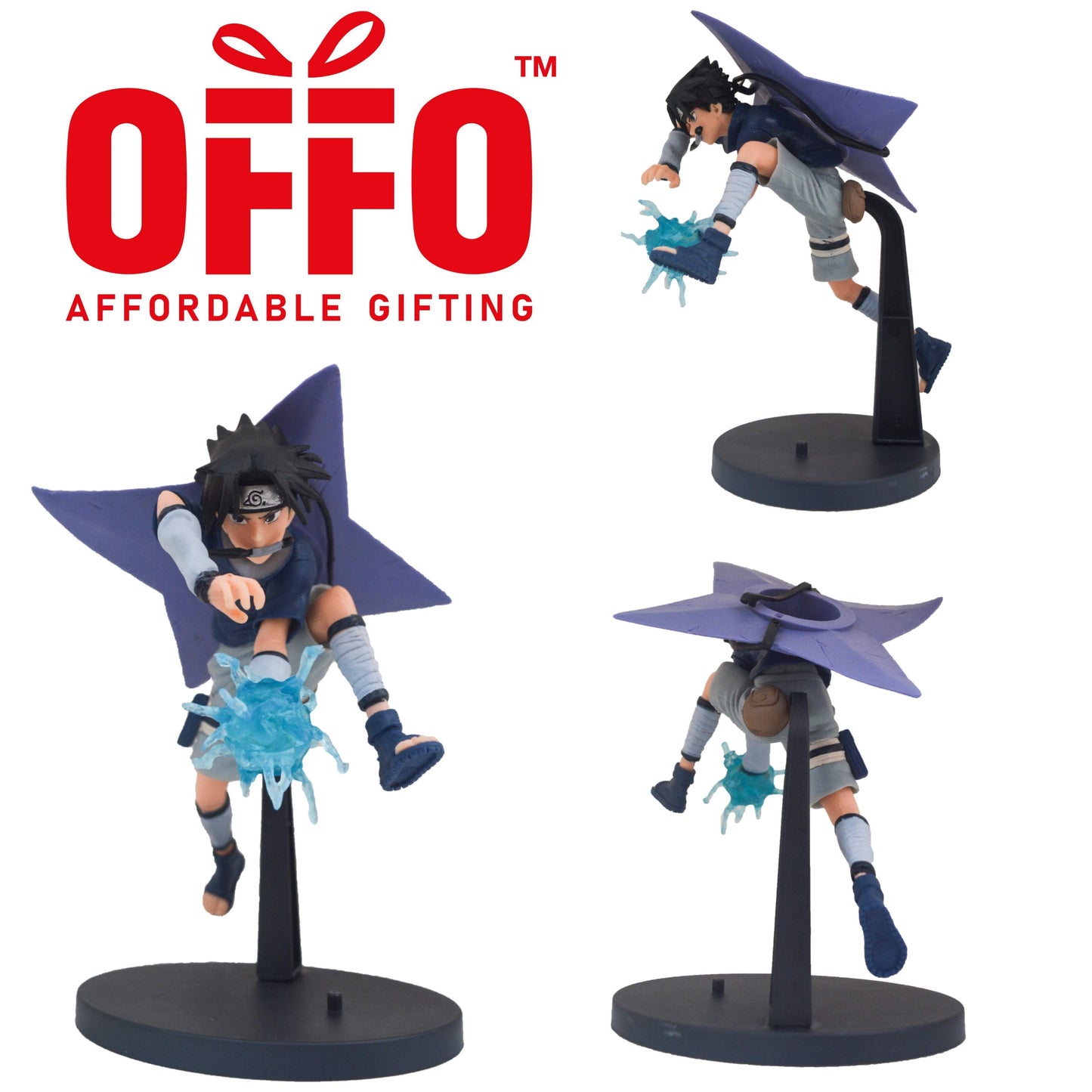 Naruto Anime SasukeUchiha - C Action Figure [17cm]