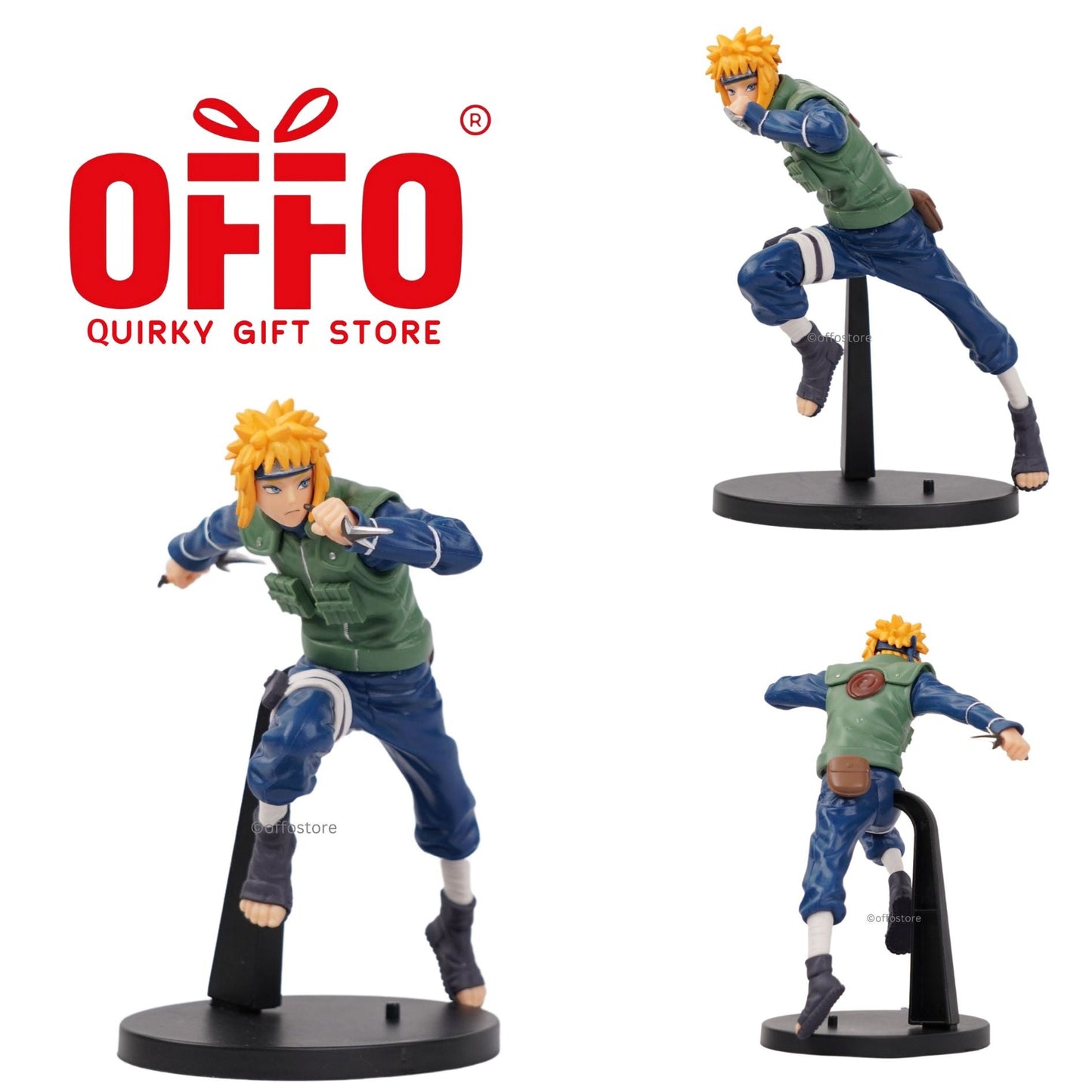 Naruto Anime Minato Namikaze Action Figure