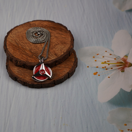 Naruto Anime Hatake Kakashi Sharingan Locket With Chain