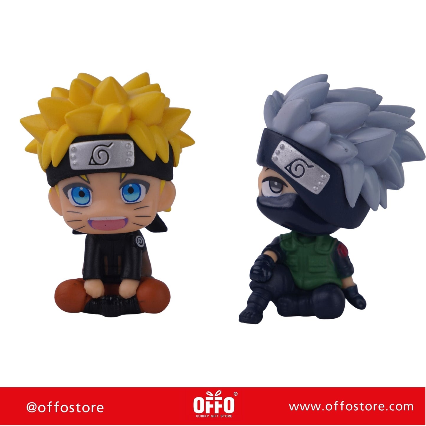 Naruto Anime Set Of 2 Action Figures [9cm]