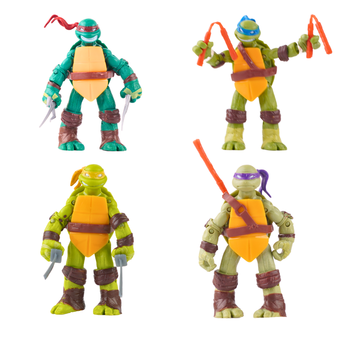 Ninja Turtles Set Of 4 Action Figures