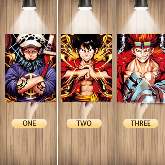 One Piece Anime 3D Poster - B