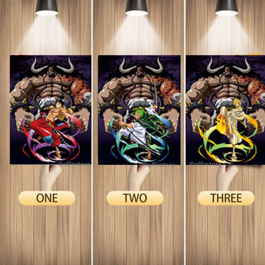 One Piece Anime 3D Poster - C