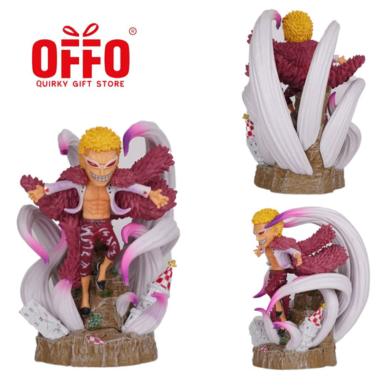 One Piece Anime Doflamingo Standing Mini Action Figure -2