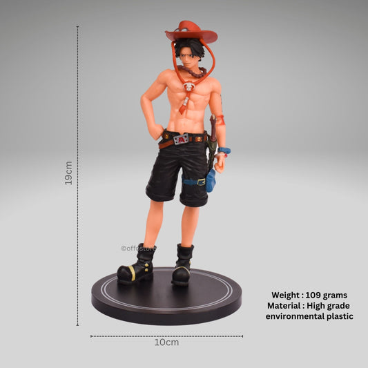 One Piece Anime Portgas D. Ace Action Figure [ 16-18 cm]