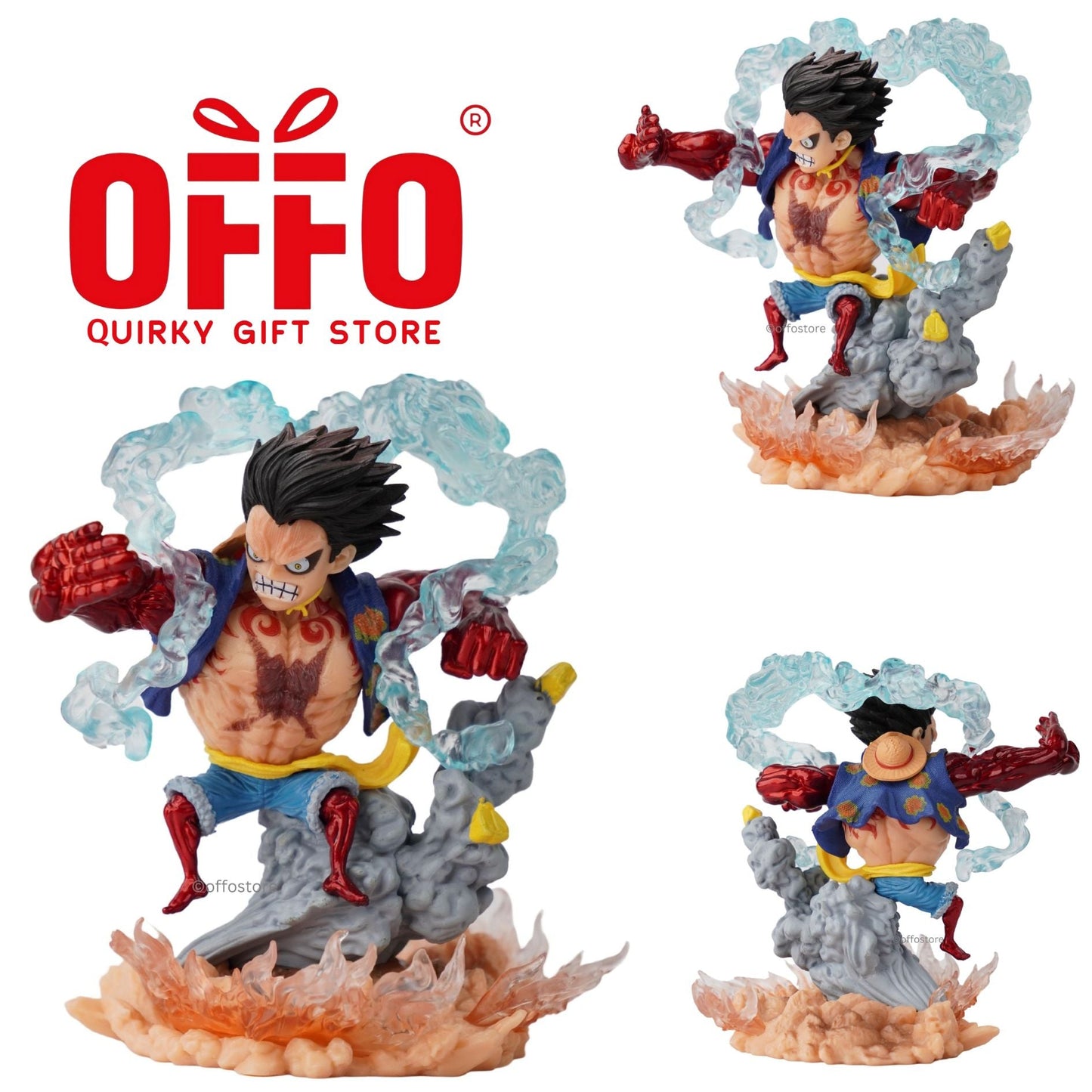 One Piece Anime Luffy Gear 4 Action Figure