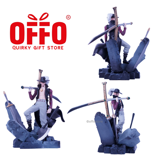 One Piece Anime Mihawk Action Figure