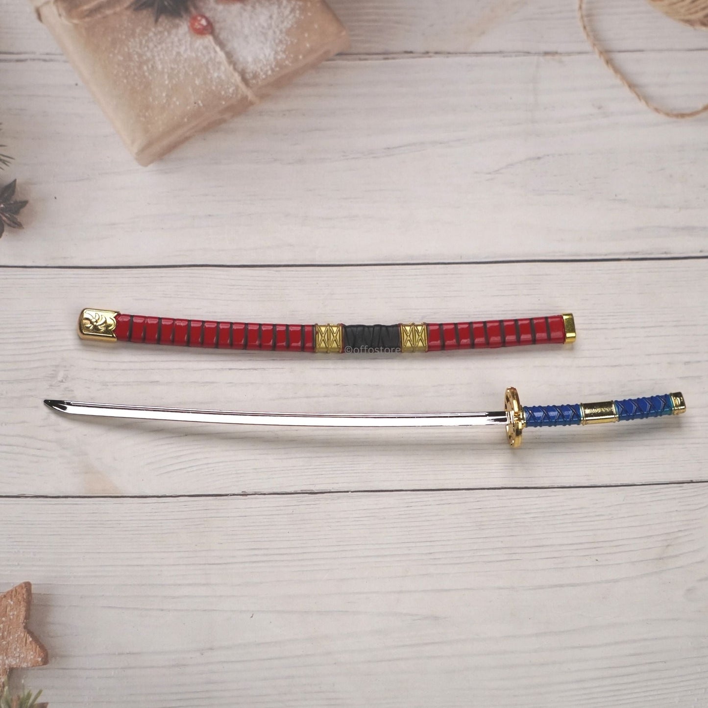 One Piece Anime Zoro's Sandai Kitetsu Mini Katana (High grade plastic) [25cm]